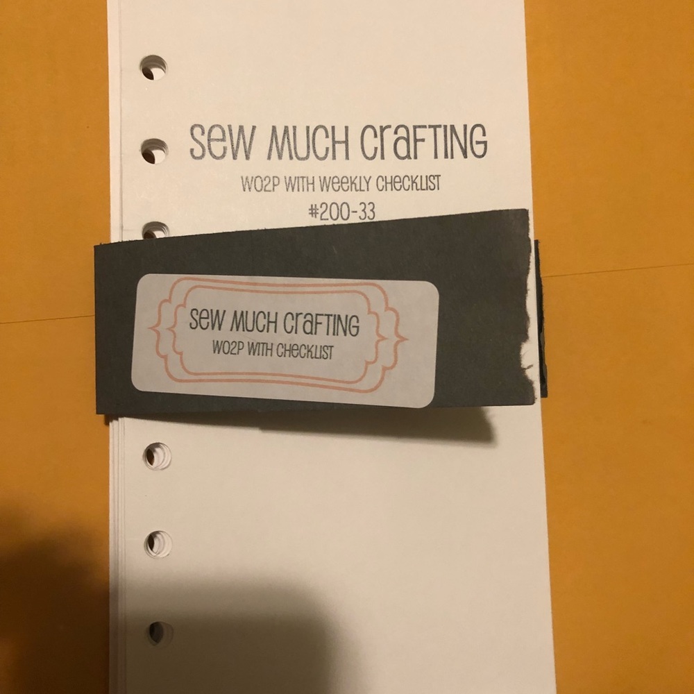 NWT personal size planner inserts. 7/18 - 6/19